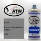 Preview: BMW, Frozen Grey Metallic (matt), U83: 400ml Sprühdose, von ATW Autoteile West.